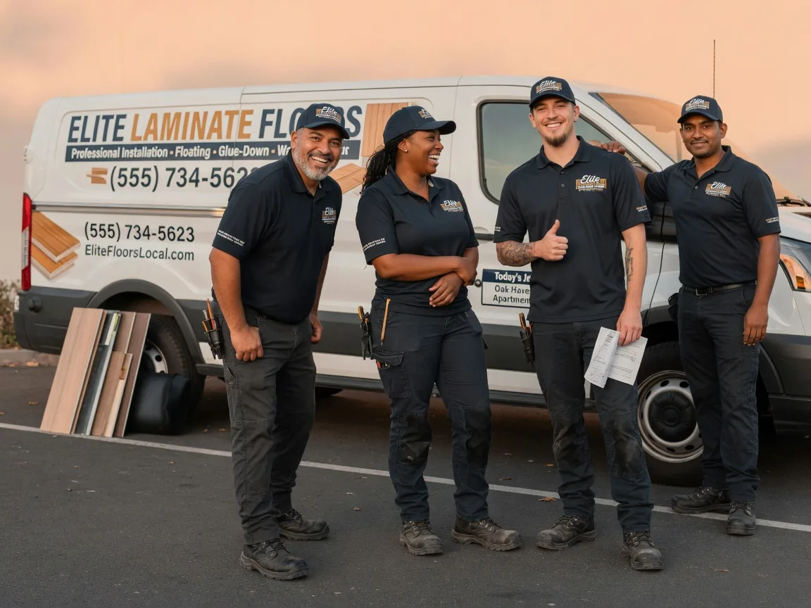 Laminate flooring installation company in Fisher, MN
